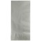 Touch Of Color 4" x 8" Shimmering Silver Dinner Napkins 600 PK 673281B - alternate 1